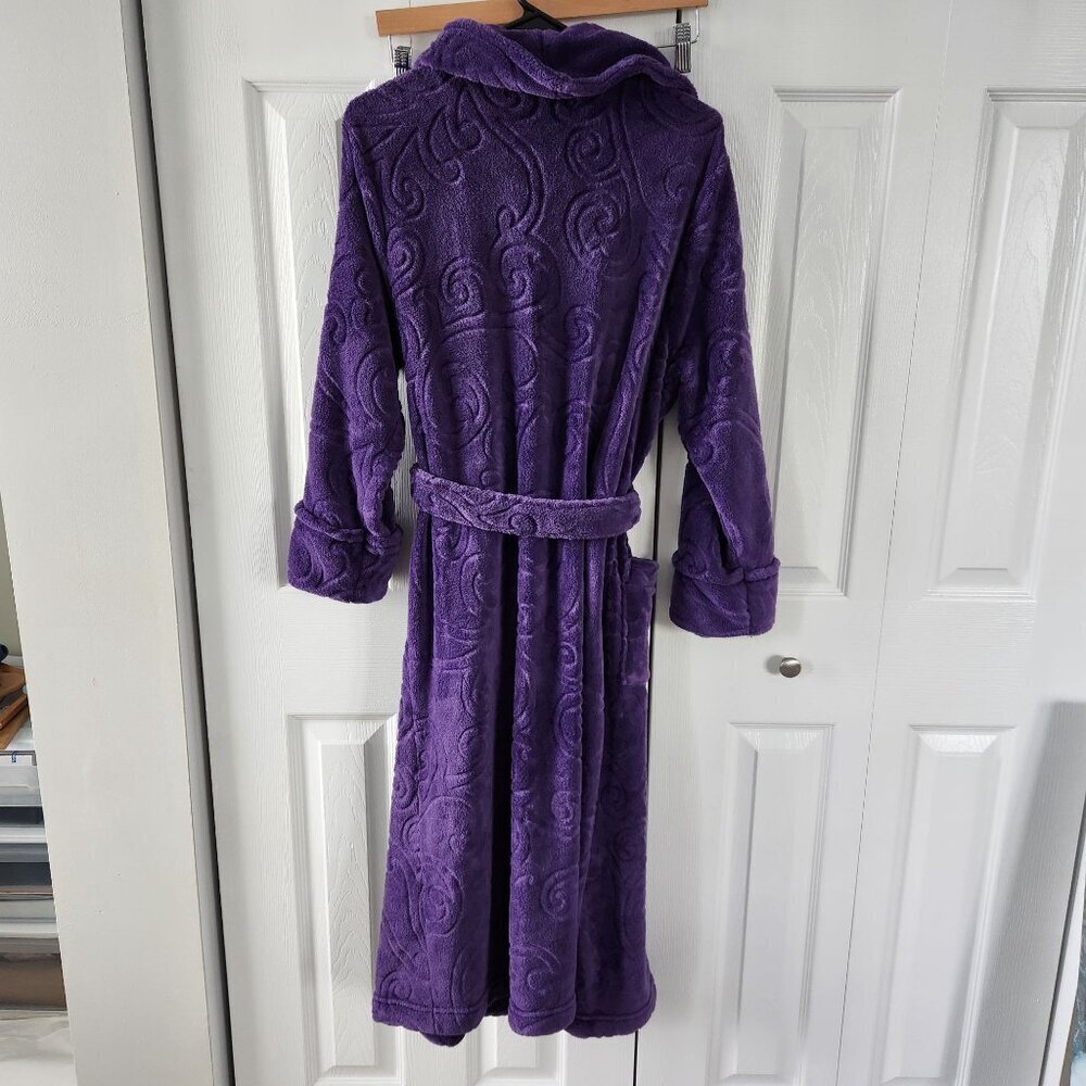 Croft & Barrow Purple Robe - Picture 2 of 9